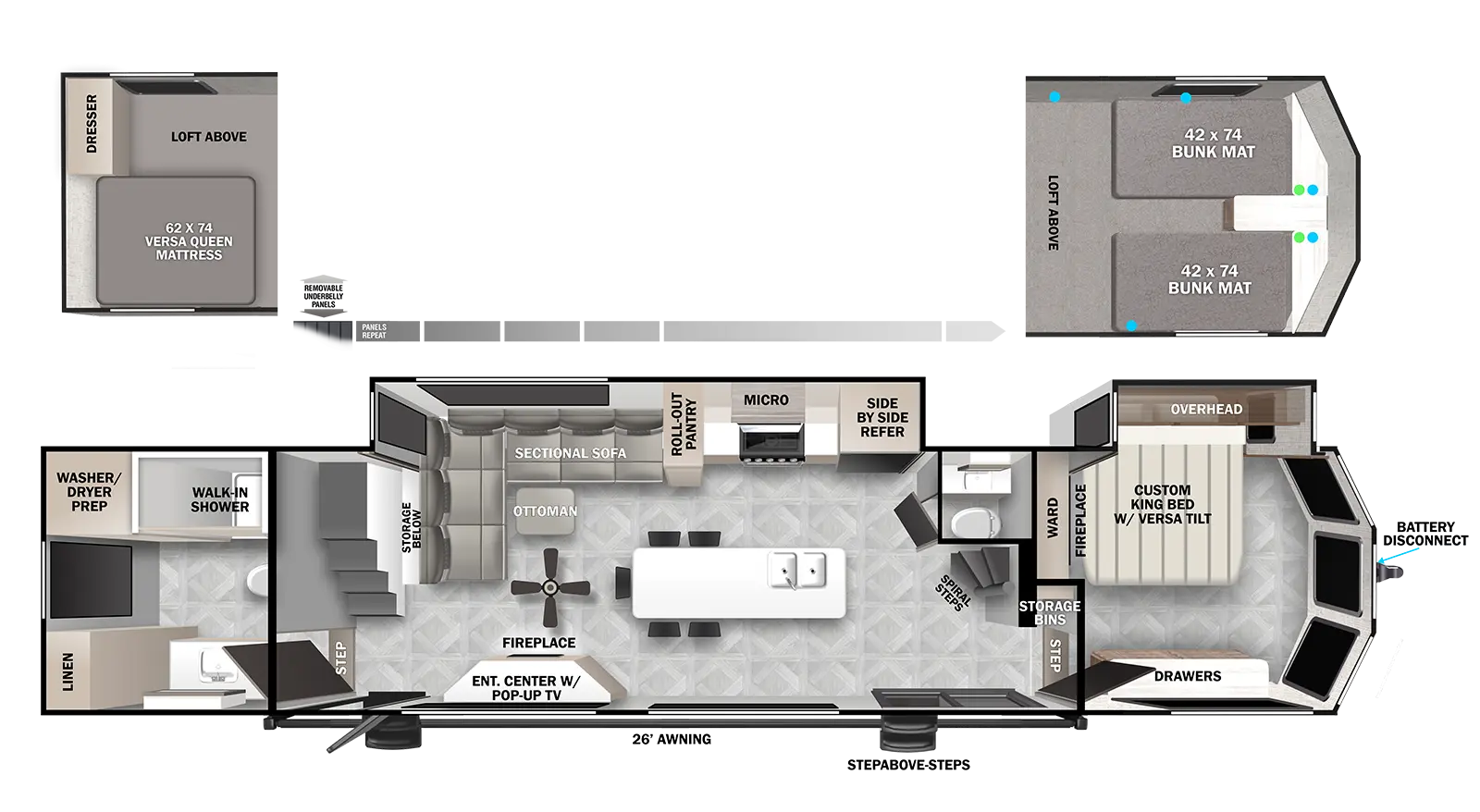 Wildwood Lodge 44VIEW Floorplan