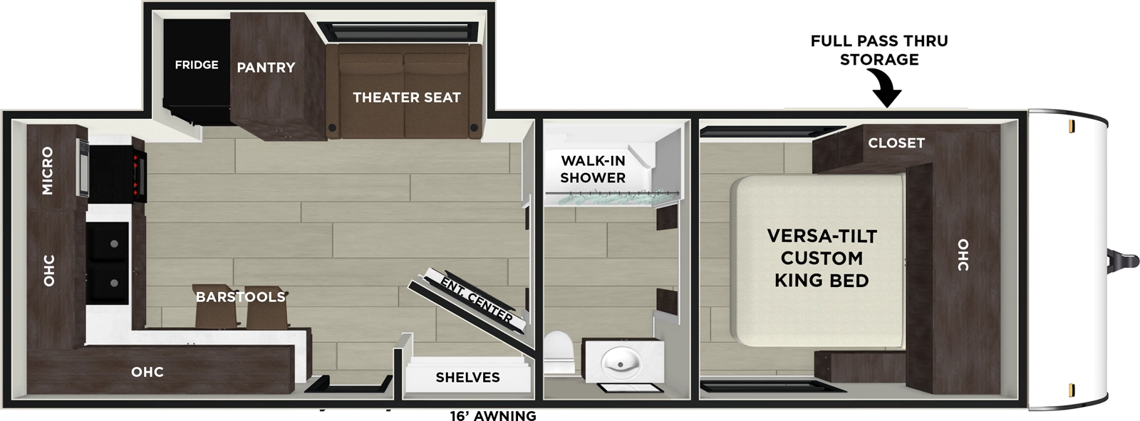 Evo 2290ER Floorplan