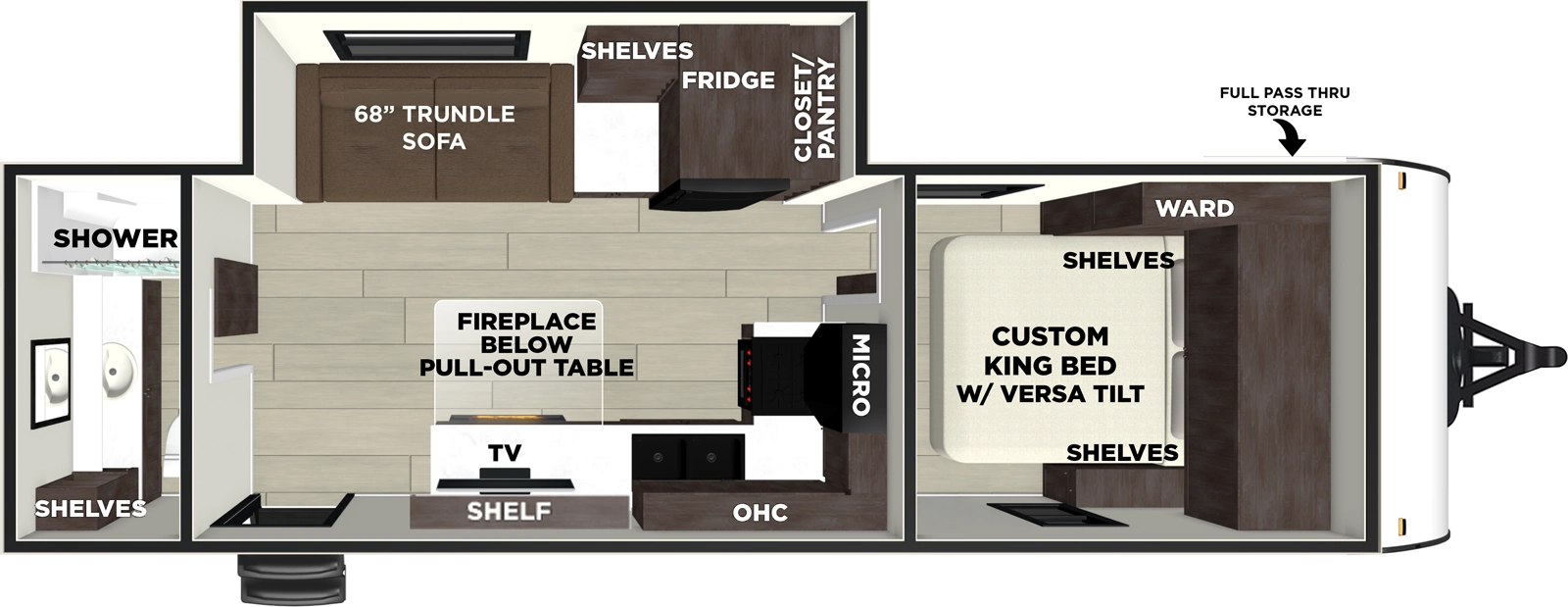 Evo 250ZEN Floorplan