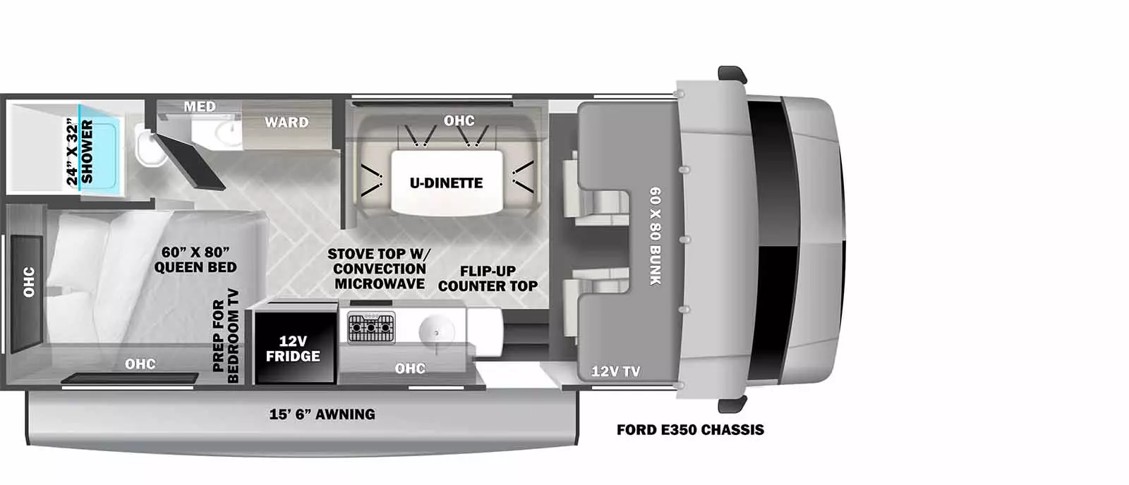 2350LE Floorplan Image