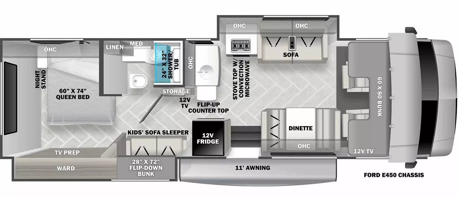 3250DSLE Floorplan Image