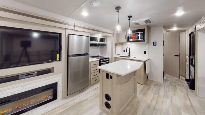 Flagstaff Super Lite Travel Trailers Main Room
