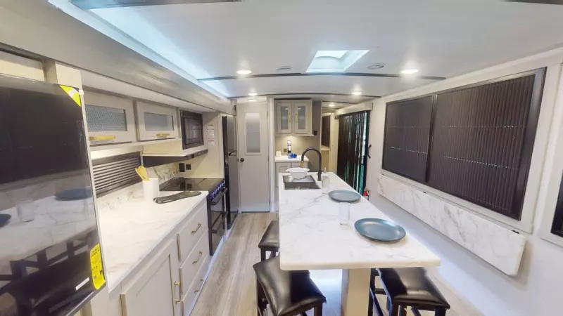Hemisphere Travel Trailers Main Room