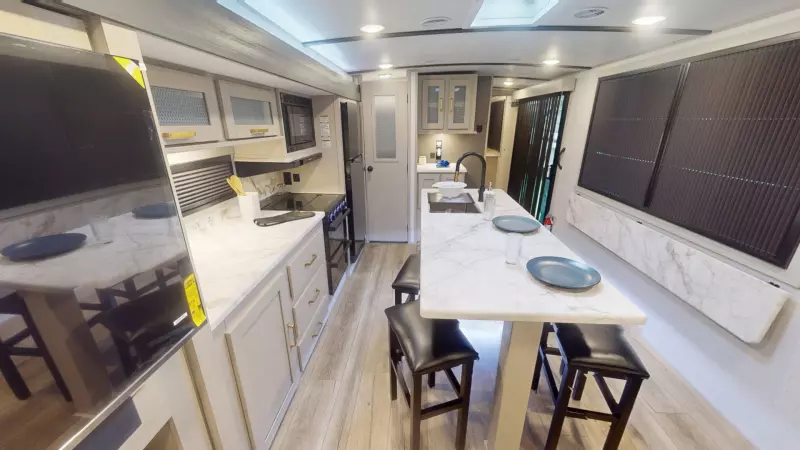 Heritage Glen Travel Trailers Main Room