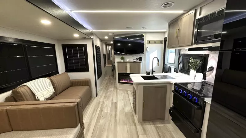 Hemisphere Travel Trailers Main Room